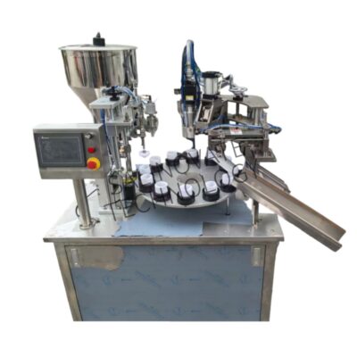 semi-automatic tube filling sealing machine