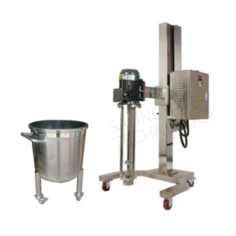 Low Cost Option Lifting Type Industrial Cosmetic Mixer Equipment
