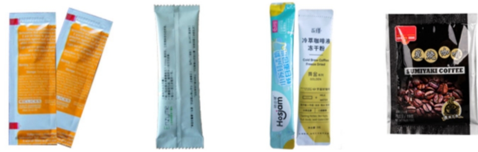 showing the customization feature of the powder sachet packing machine